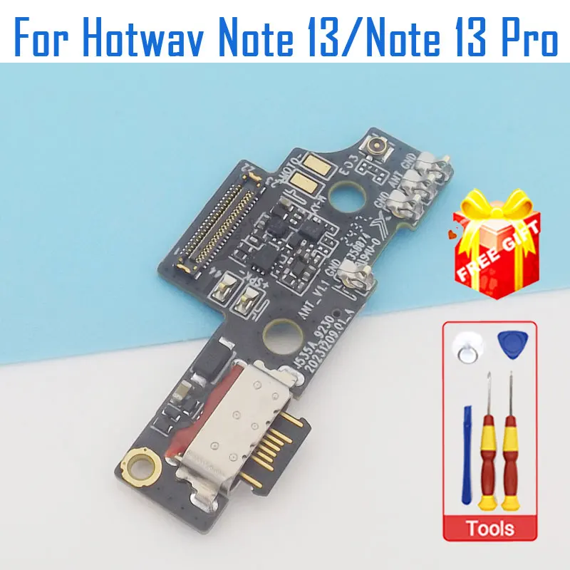 

New Original HOTWAV Note 13 Note 13 Pro USB Board Base Charging Port Plug Board For HOTWAV Note 13 Pro Smart Phone