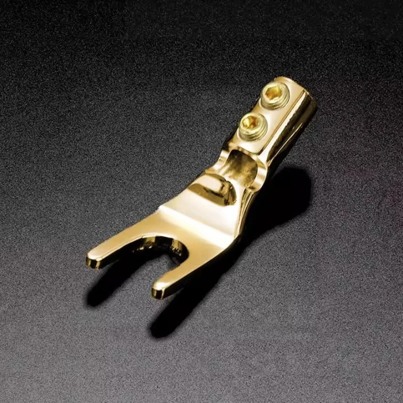 

FP 201 (G) gold-plated version, speaker speaker cable Y-plug, fork plug