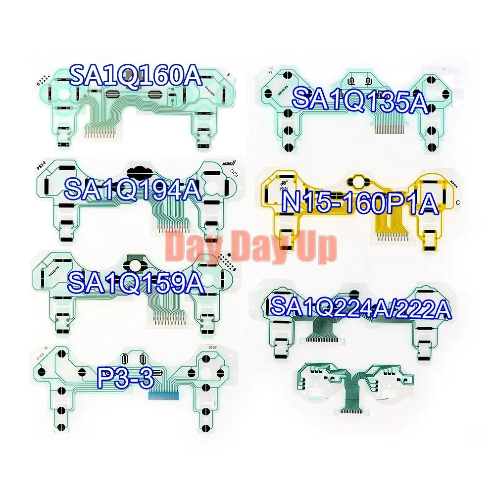 1 Máy Tính Dẫn Điện Phim Bàn Phím Cho Sony PS3 Bộ Điều Khiển SA1Q135A SA1Q160A SA1Q159A SA1Q194A P3-3 SA1QW224A/222A N15-160P1A