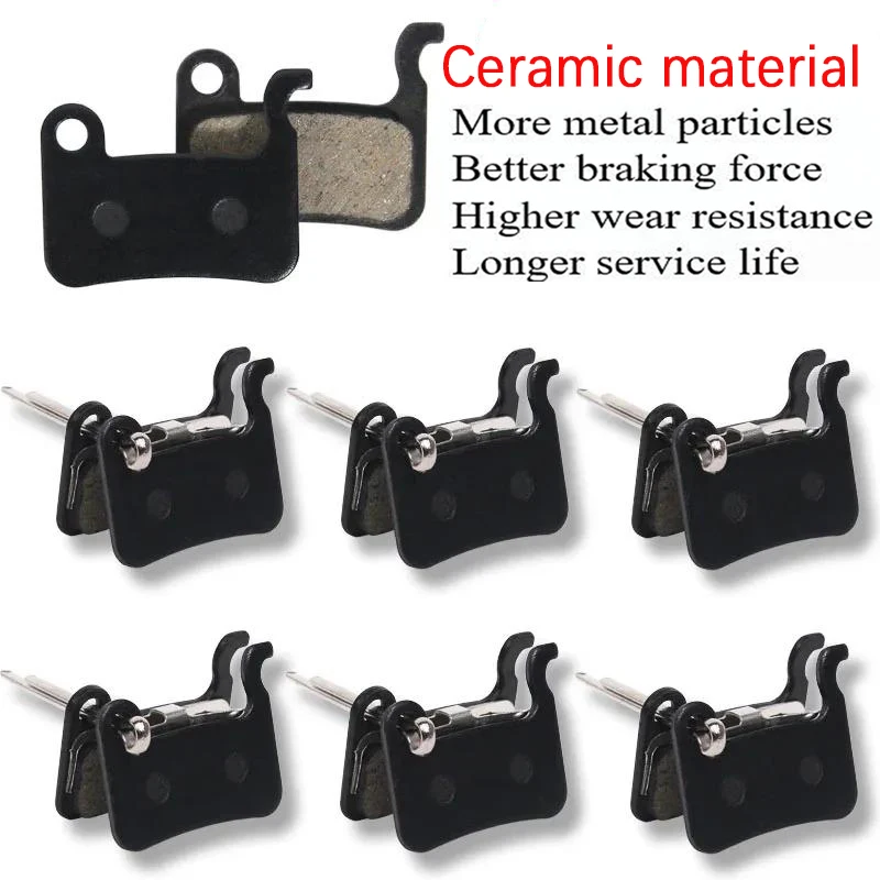 Bicycle Brake Pad Bike Hydraulic Disc Brake Pads for Shimano Bicycle Ceramics Disc Brake Pads Bicycle Brake Parts Brake Pad Sets