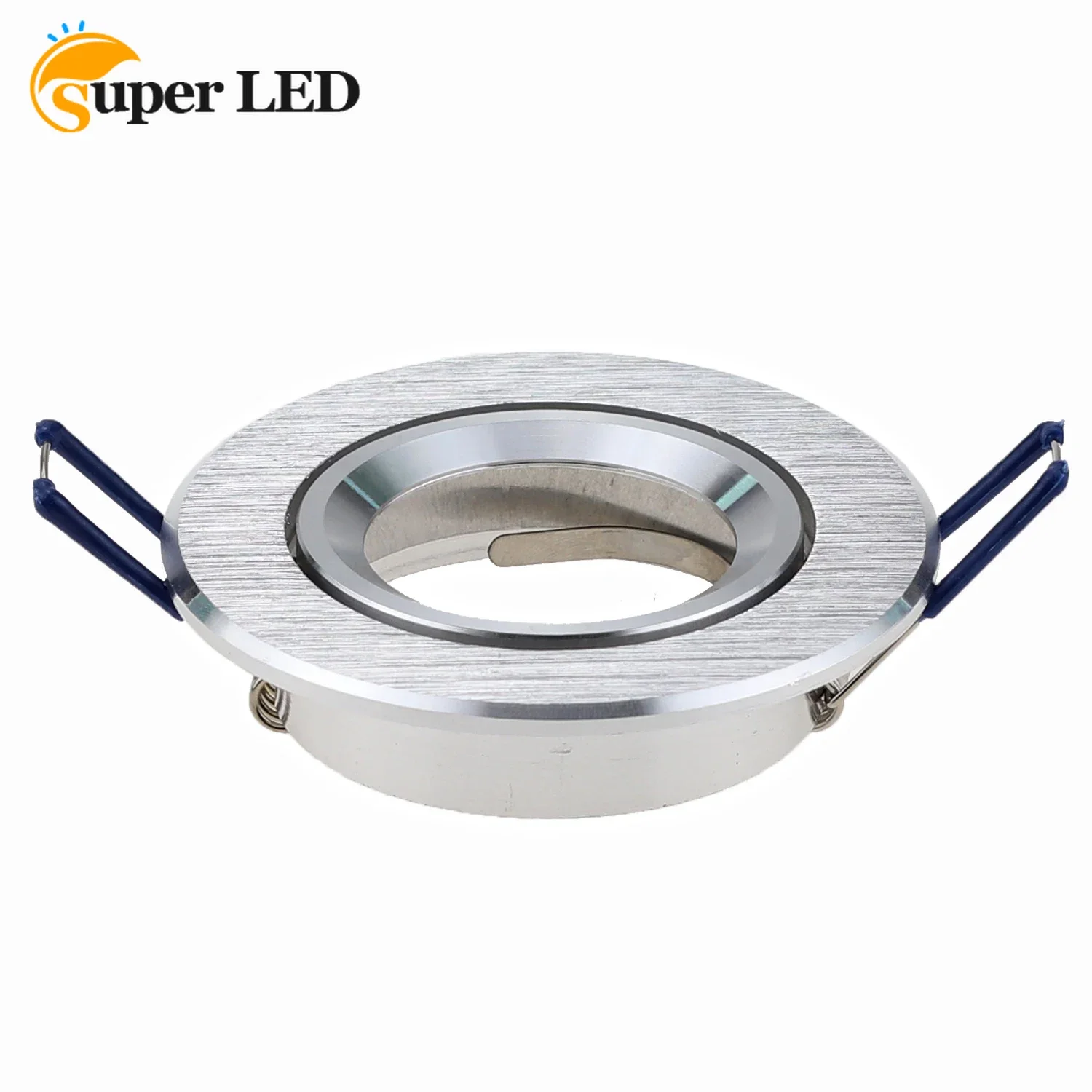 LED EYEBALL LIGHT CASING GU10 SPOTLIGHT RECESSED DOWNLIGHT FRAME BULB 6W MR16 HOME DECOR LAMP FIXTURE