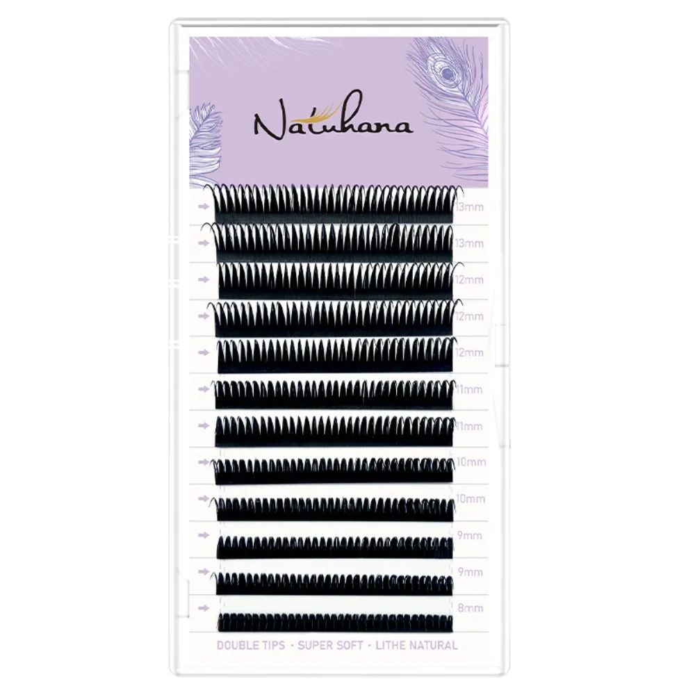 

New 0.07mm Premade Fans Lashes Wispy Cosplay Type Spikes Lashes C/D Curl Volume Manga Lashes Eyelash Extension
