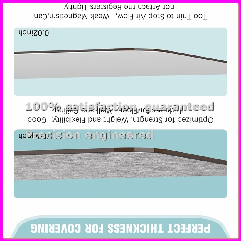 

Магнитная декоративная решетка для вентиляционного отверстия 8x15 дюймов, 2 шт., для дома, автофургона, пола, стен, потолка, кондиционера - AD23