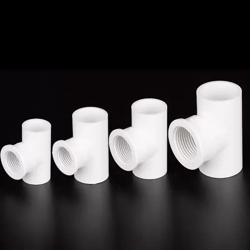 1-20PCS WhiteBlueGrey PVC 티 조인트 Ｗater 공급 커넥터 수족관 물고기 탱크 정원 관개 물 파이프 커넥터 20mm-32mm