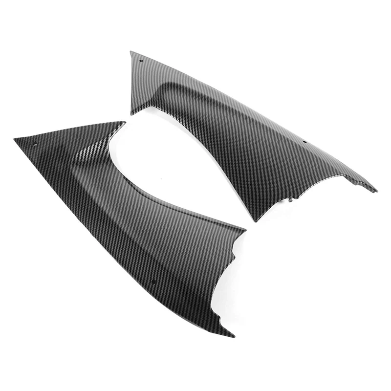 

High Quality Carbon Fiber Motorcycle Tank Side Fairing Panel Air Duct Cover Trim For Yamaha YZF R6 2008-2016 Accessories