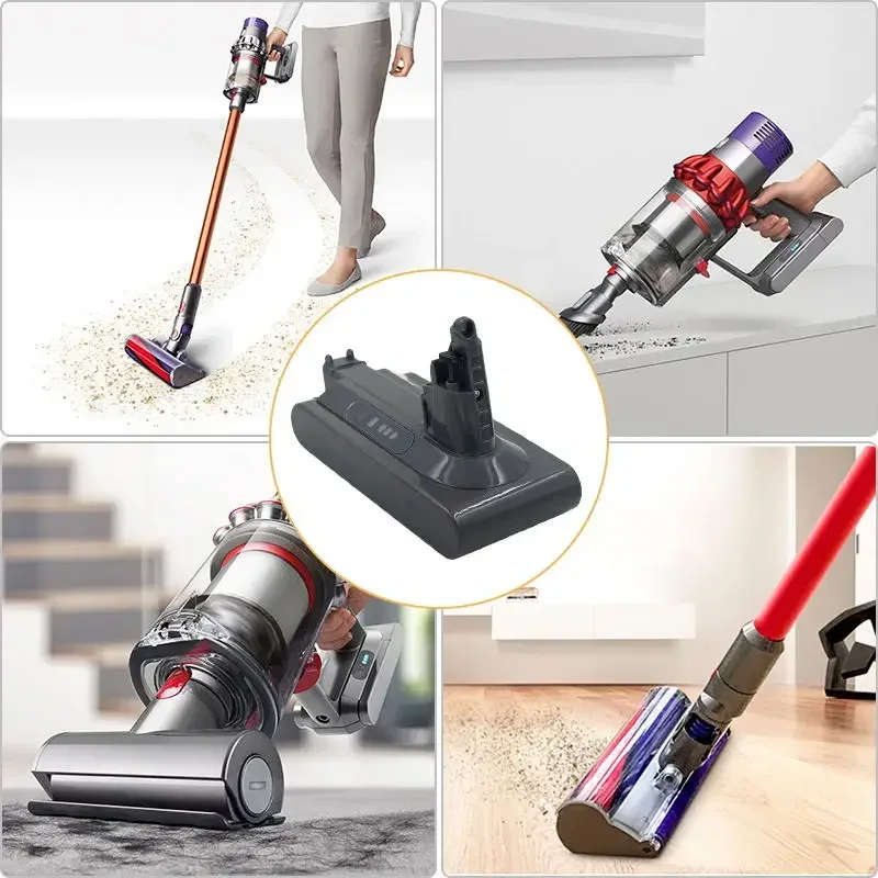 For Dyson V10 Battery V10 Animal Absolute Fluffy Cordless Vacuum Cleaner NEW 25.2V 6000mAh-12800mAH DYSON V10 batterie