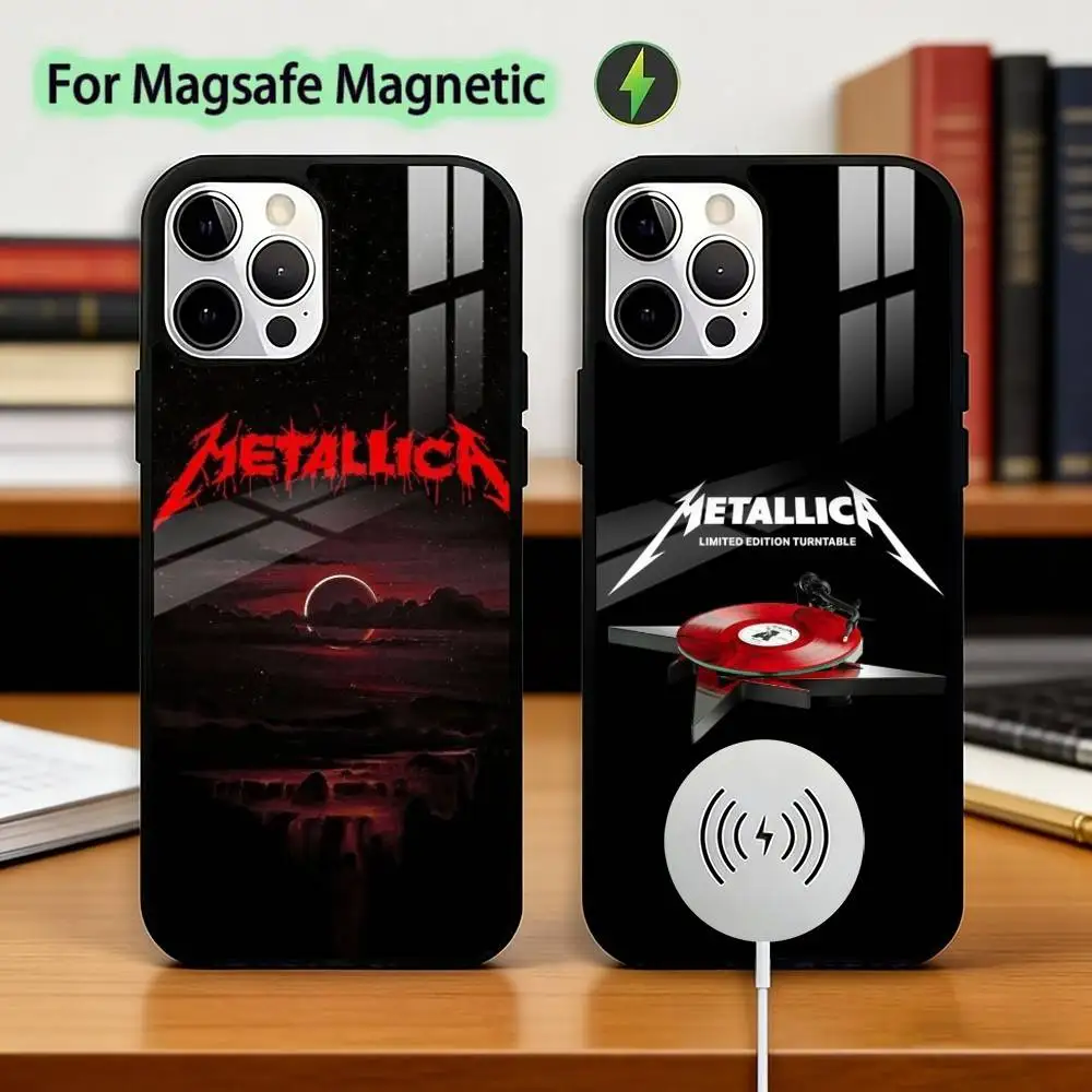 

Band72 S-Seasons M-Metallica Phone Case For iPhone17,16,15,14,13,12,11 Plus,Pro Magnetic with Magsafe Wireless Charging