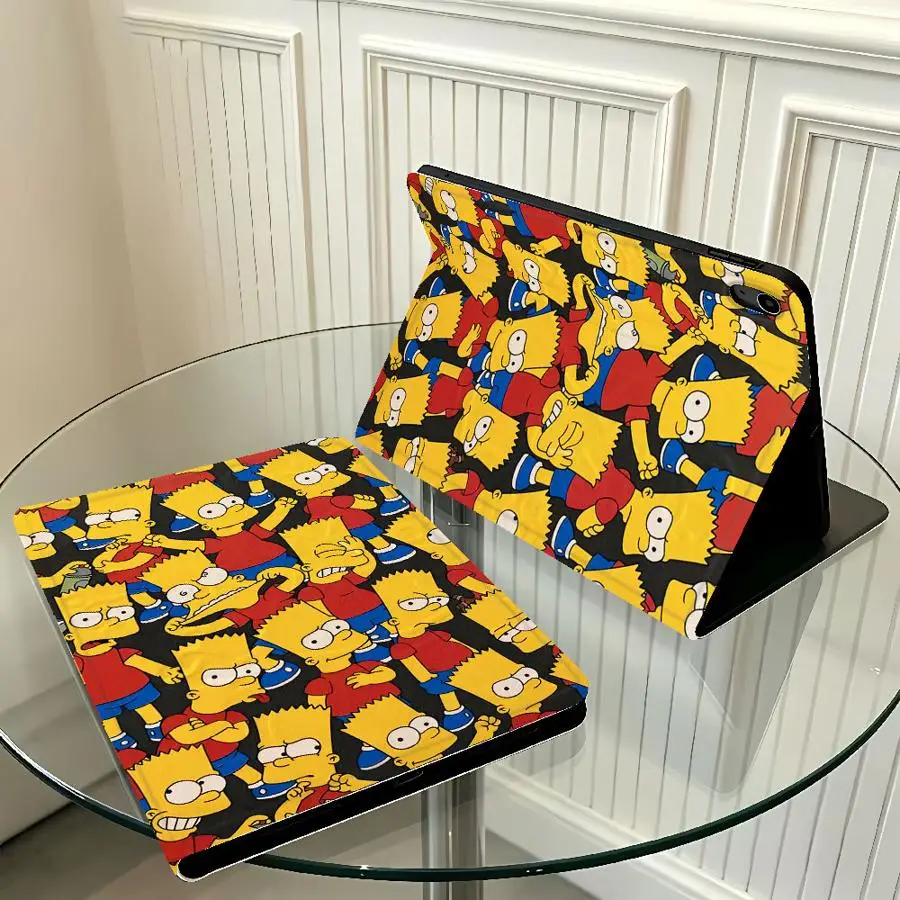 Cartoon Anime S-Simpsons Case for Xiaomi Pad 5 6 7 8 Pro Redmi Pad SE K Pad 8.8 9.7 12.4 Inch Pad 6s Pro 7 Ultra With Pencil