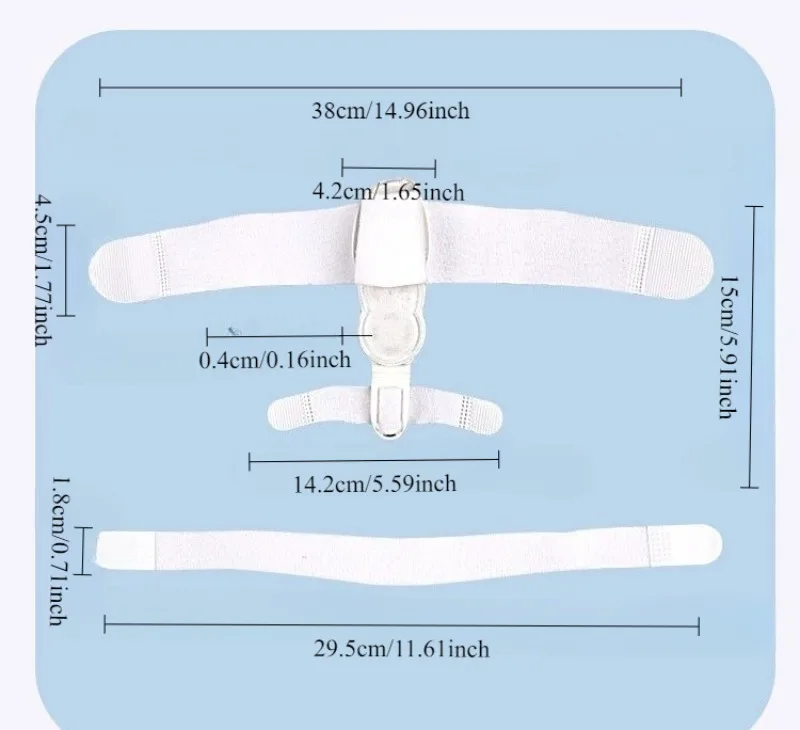 Orthopedic Bunion Corrector Adjustable Splint with Rotating Dial Toe Straightener
