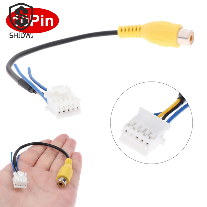 Practical Radio Car Accessories For Android Universal 10 Pin Camera Video Input Cable Adapter Wiring Connector 자동차 용품