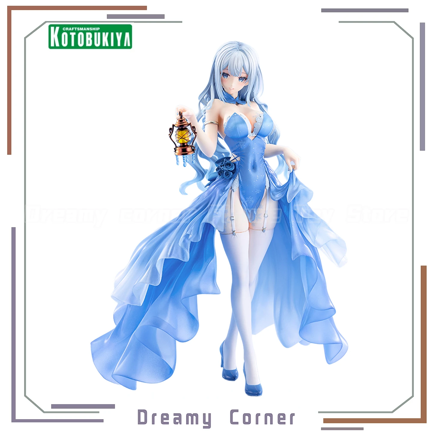 

【In Stock】Original Kotobukiya Secret Cute Snowdrop Figure Toys Beautiful Girl Model Anime Collection Ornaments