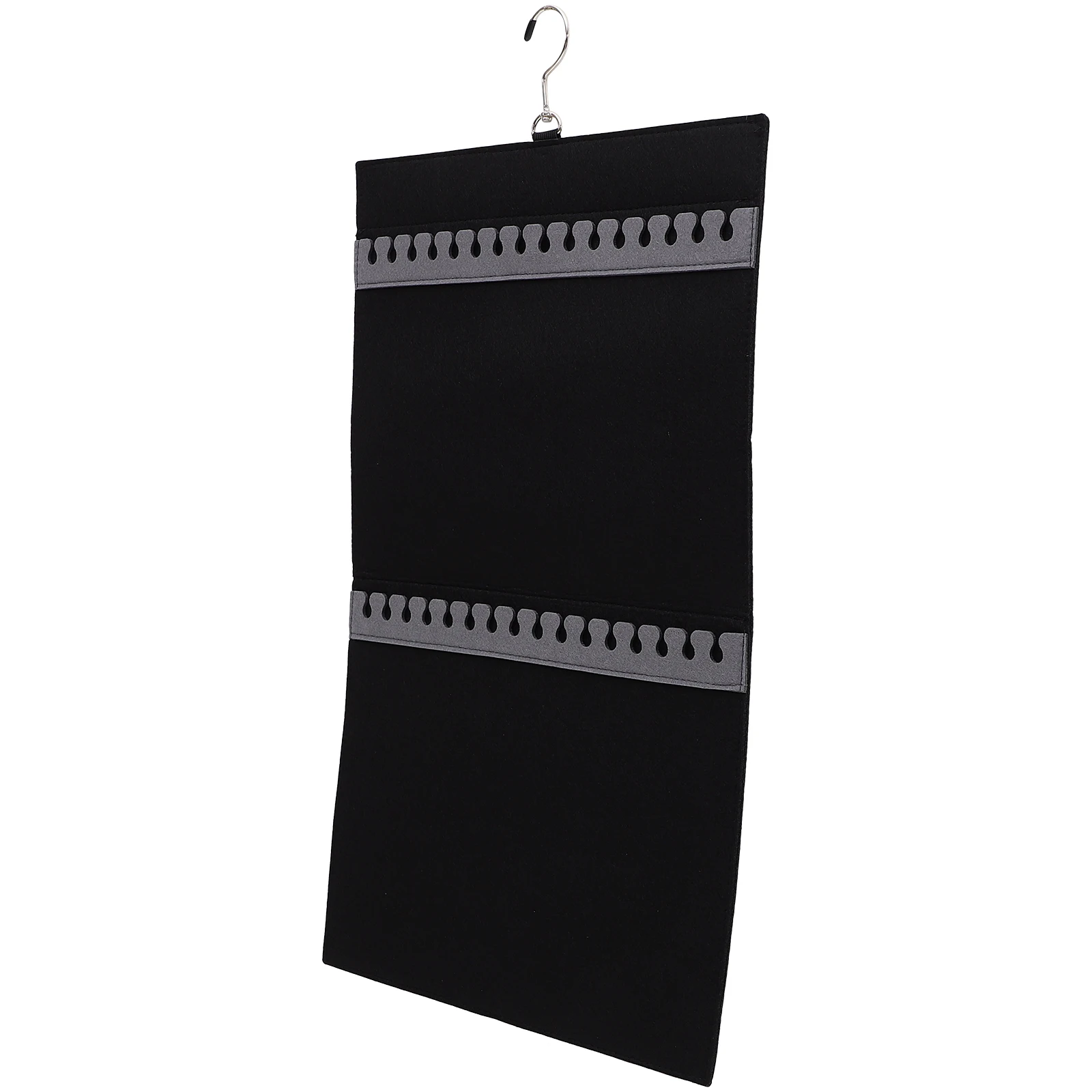 

Прочная двусторонняя сумка-органайзер для ювелирных изделий для ожерелий, серег, браслетов, часов, легкая сумка для хранения для дома