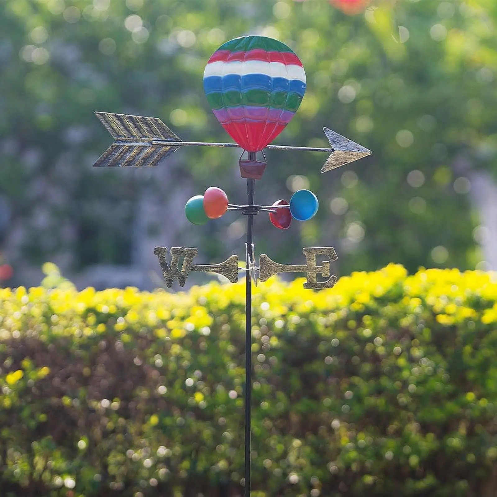 

Воздушный шар, флюгер, двор, садовый декор для сада, двора, фермерского дома