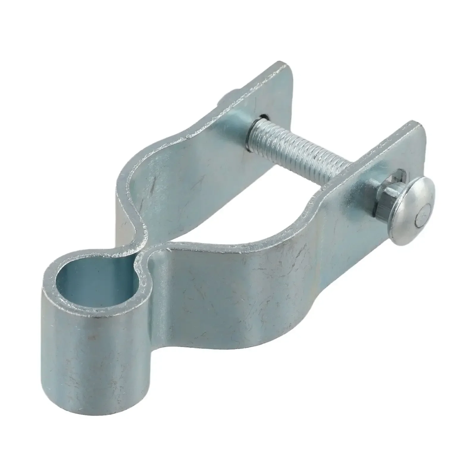 Post Female Hinges 4 Pcs Chain Link Fence Gate Galvanized Steel 58 Pintle Size Fits 138 Inch Fence Posts with Installation Kit