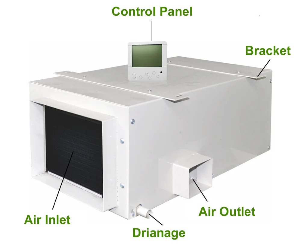 

TULX26L/D Ceiling Mounted Dehumidifier Desiccant Dehumidifier for Indoor Garage