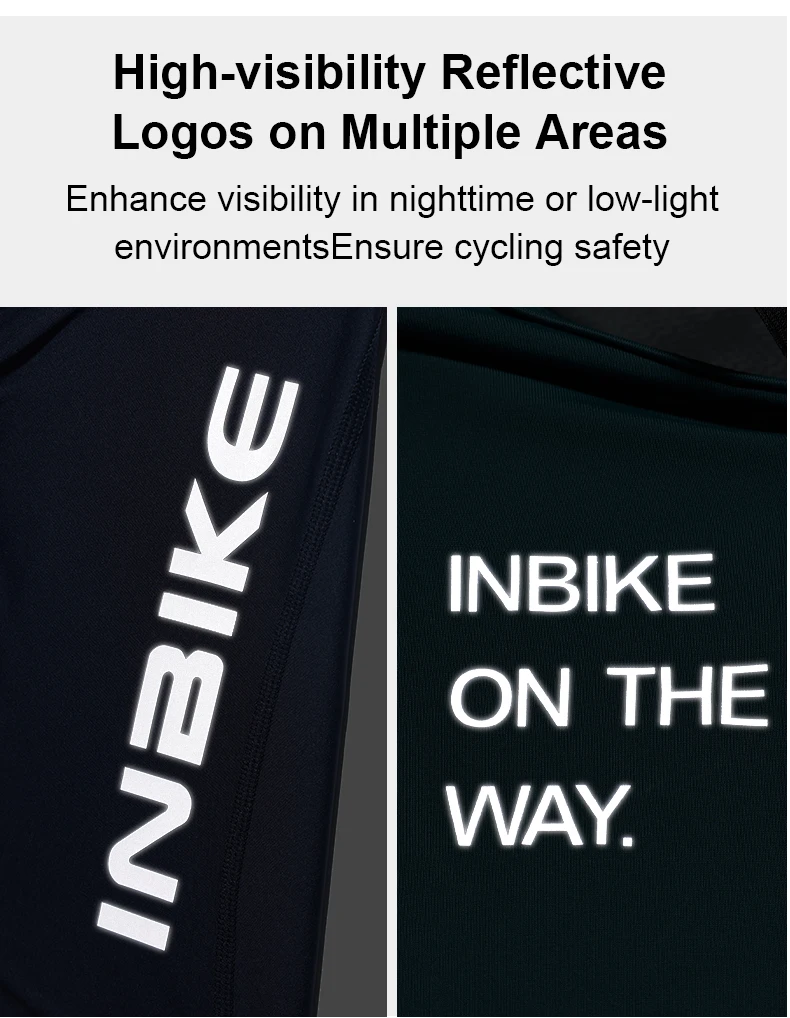 INBIKE Herren-Trägerhose für den Sommer, Professionelle Radsport-Trägerhose, Atmungsaktive Komfortable Fahrrad-Unterwäsche, Radsport-Ausrüstung – Detail 12