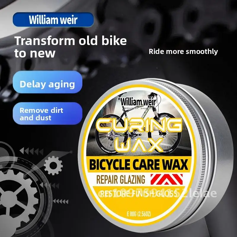 

Bicycle frame maintenance, wax mountain bike care, wax body scratches, baking paint, glossy solid