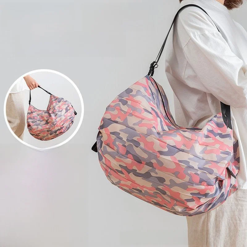 

Portable Folding Bapa Single oulder Bag Large Capaci op Bag Eco-friendly Storage Bag Sports Bag Travel Organizer
