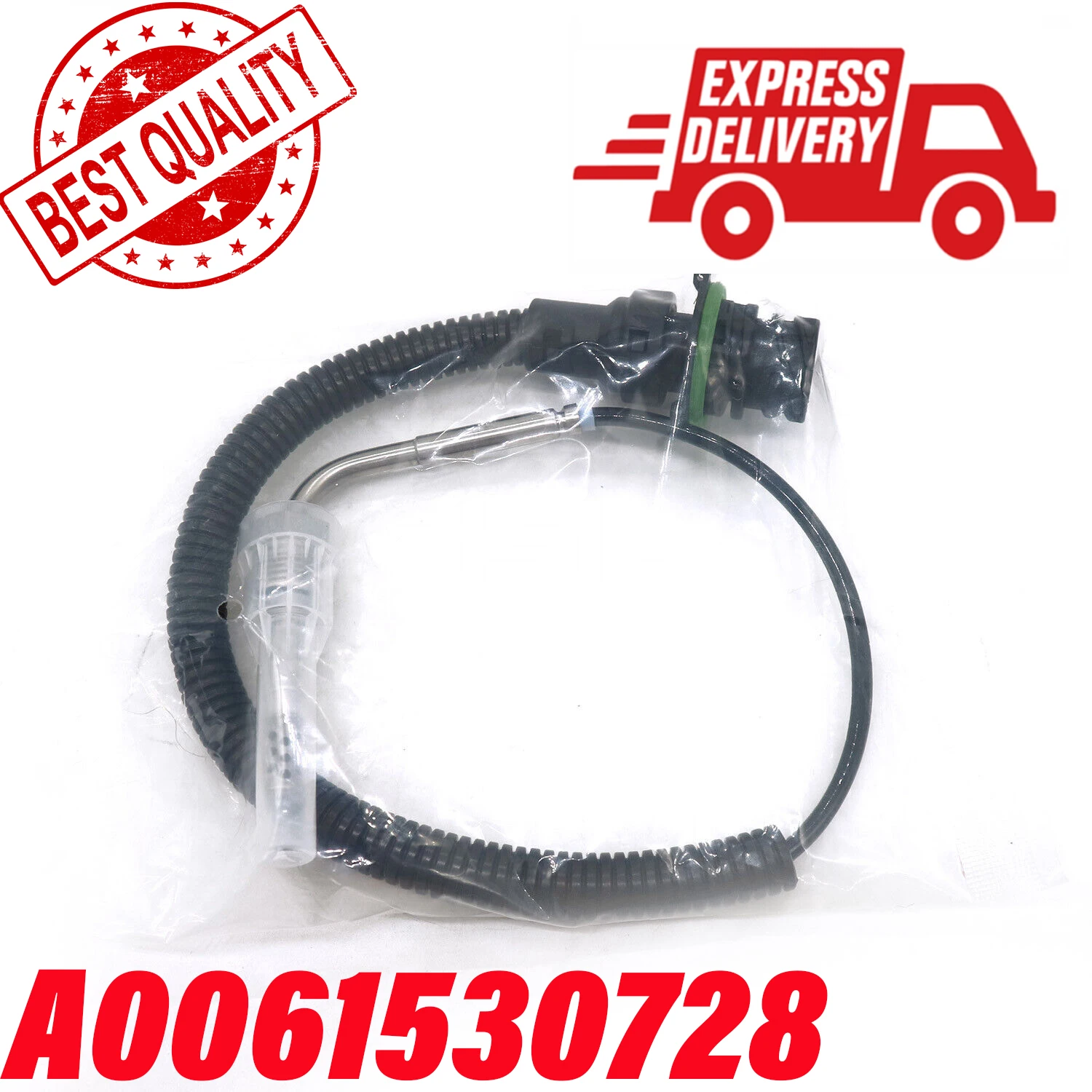 Exhaust Gas Temperature Sensor A0061530728 For Benz Actros Axor 0061530728 A1614310104 1614310104 Automobile Parts