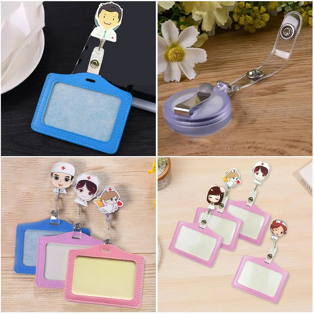 1pc-hospital-suprimentos-medicos-enfermeira-medico-dos-desenhos-animados-bonito-clipe-retratil-chaveiro-cracha-carretel-broches-com-id-nome-cartao-titular