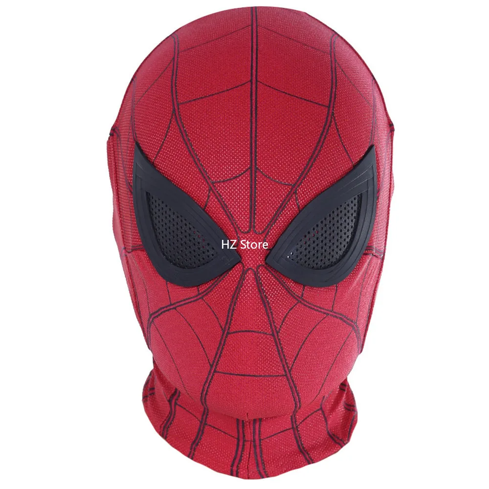 Marvel Halloween Mask Superhero Spiderman Mask with Black Eyes Cosplay Costumes Masks Spider-Man：Far From Home