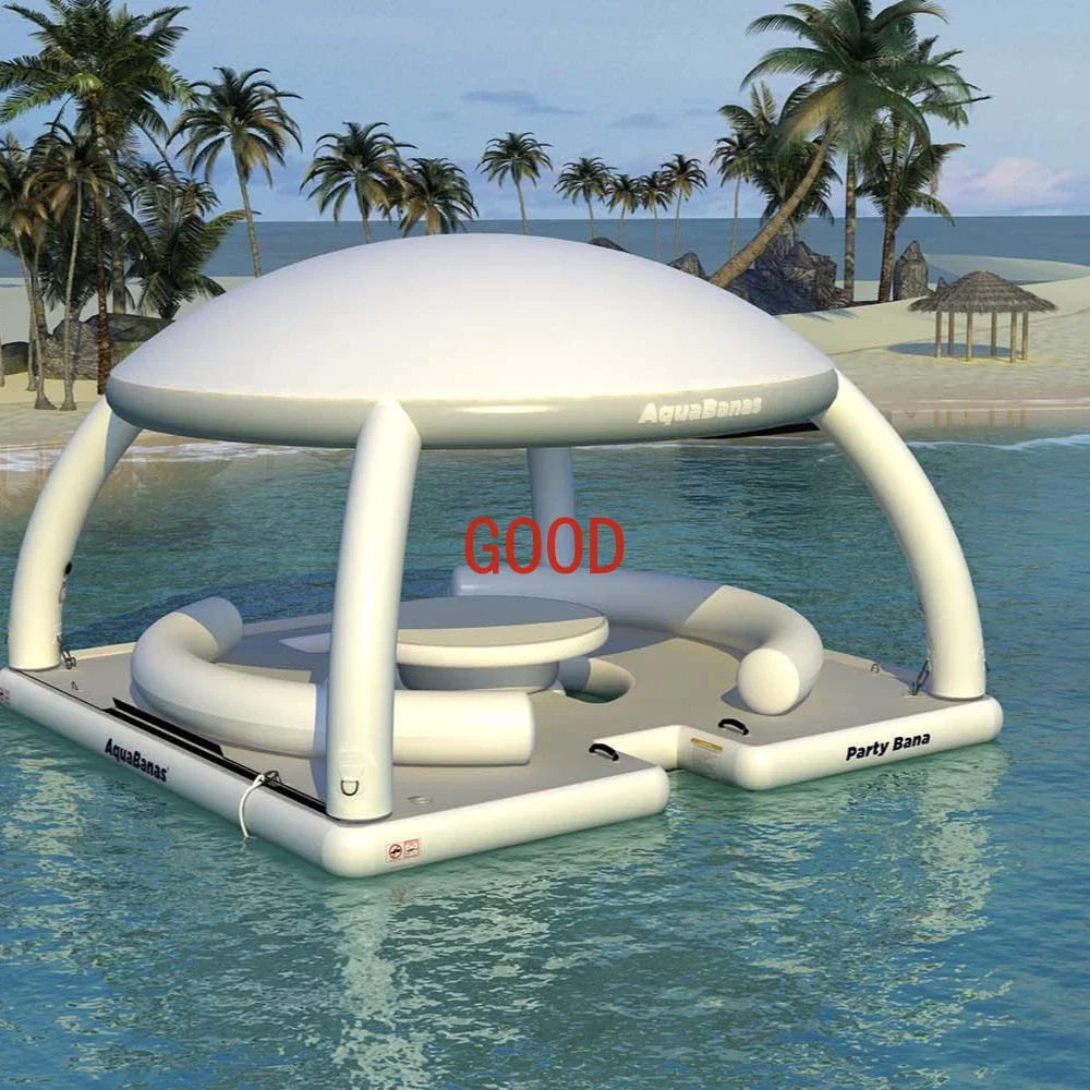 

Customized Inflatable Dock Dietong Inflatable Party Bana with Tent