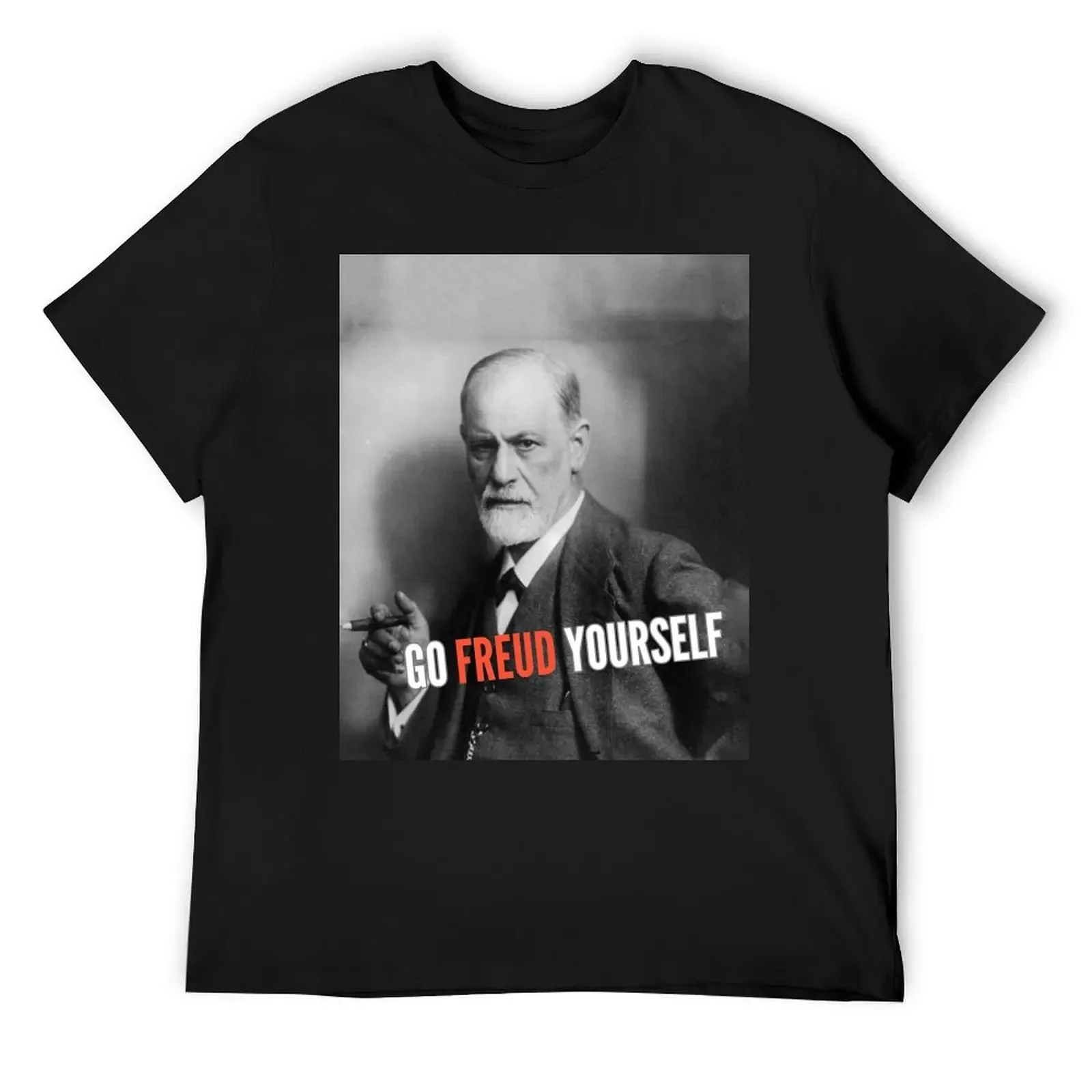 Go Freud Yourself T-Shirt vintage clothes summer tops plus size tops mens graphic t-shirts hip hop