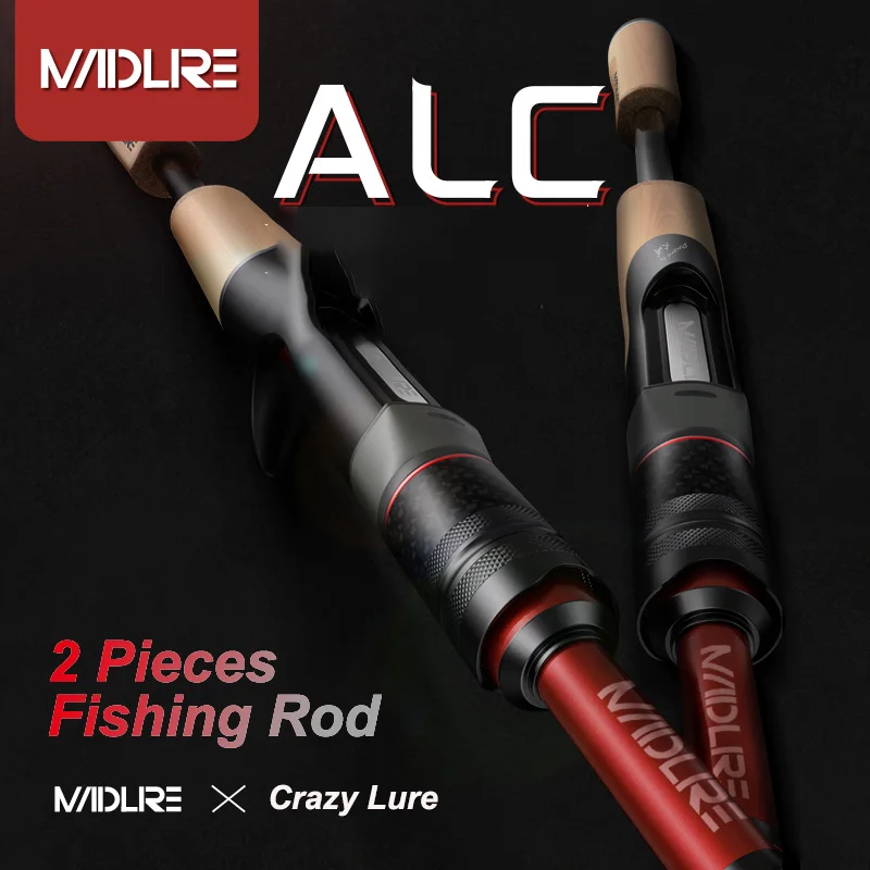 varas de pesca de fundicao de carbono completo leve secao spinning rod fuji sic mais um anel 21 alc 01