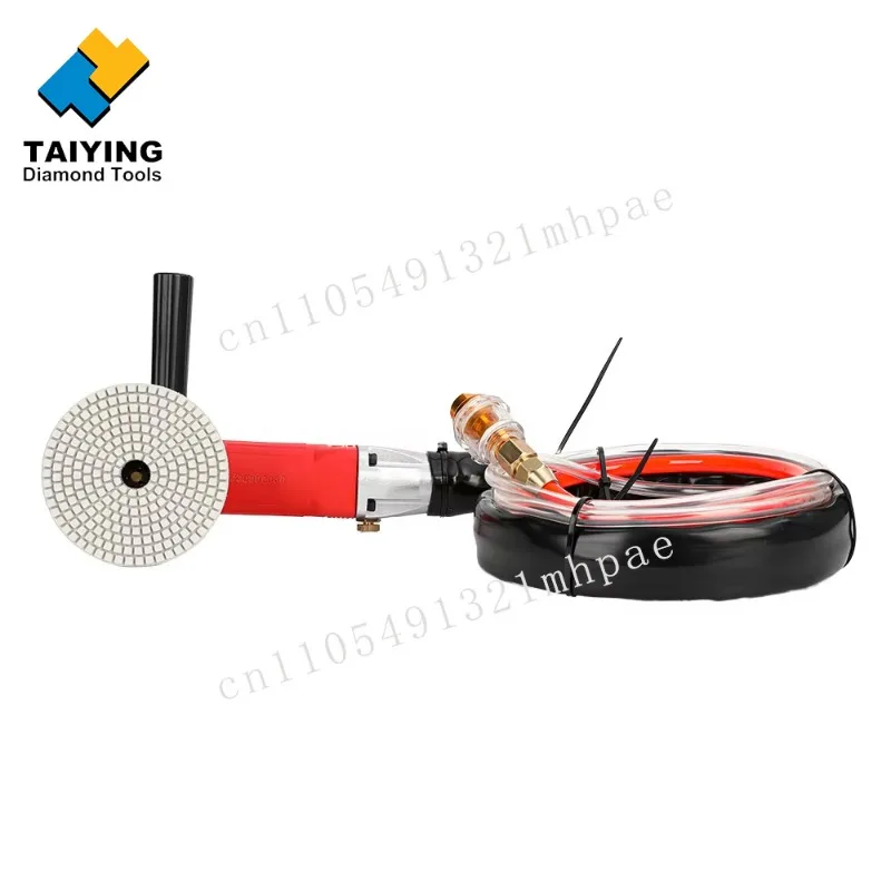 

Portable Pneumatic Air Wet Polishing Tool Rear Exhaust Air Polisher