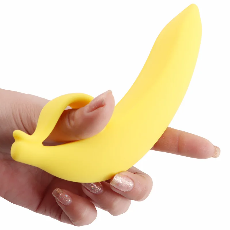 Female Silicone Banana Simulation Dildo Adult Masturbation Massage Tool Sexual Health Toy for Women