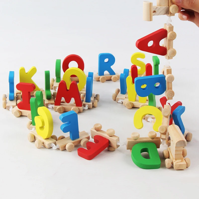 Learning Resources Puzzle ABC Bois – 26 Jetons Phonétiques – Pince Incluse – Montessori – Cadeau 3-5 Ans