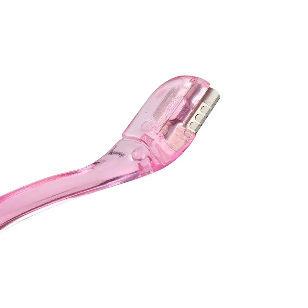 2 uds belleza profesional herramientas cosméticas fáciles de usar recortador de cejas herramientas de maquillaje maquinilla de afeitar para cejas