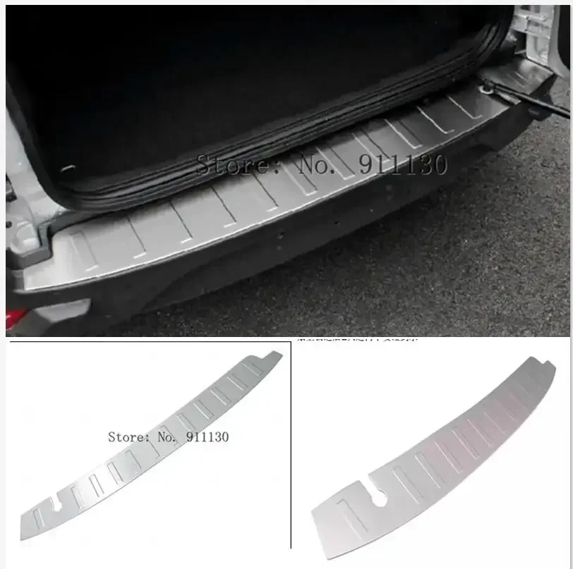 

Stainless steel Outside Rear Bumper Protector Sill Trunk Tread Plate Trim Fit For ford Ecosport 2013 2014 2015 2016