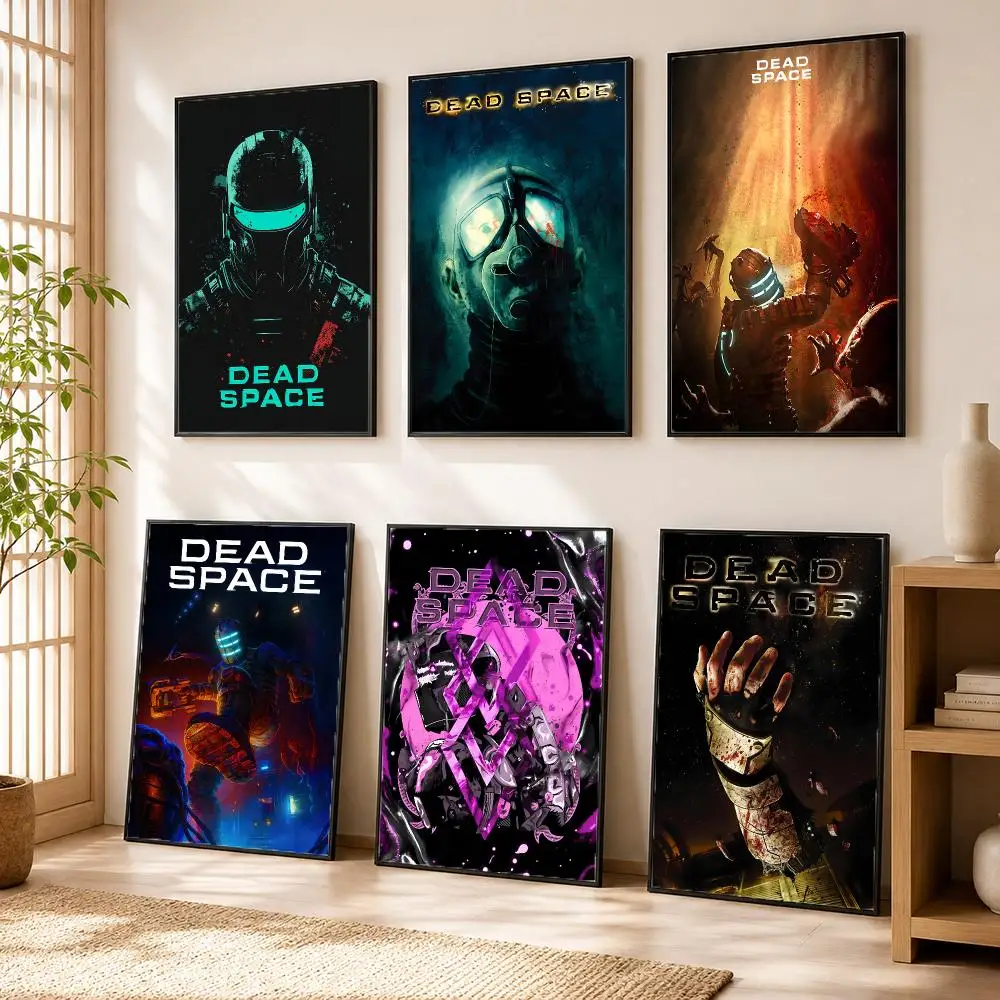 Classic Game D-Dead Space Poster Modern Home Living Bedroom Bar Hallway Waterproof Wall Art Aesthetic Decor