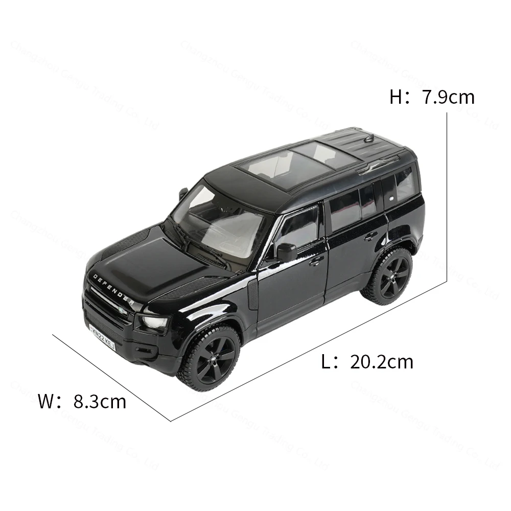 Bburago 1:24 2022 Land Rover Defender 110, статические литые автомобили, Коллекционная модель автомобиля, игрушки