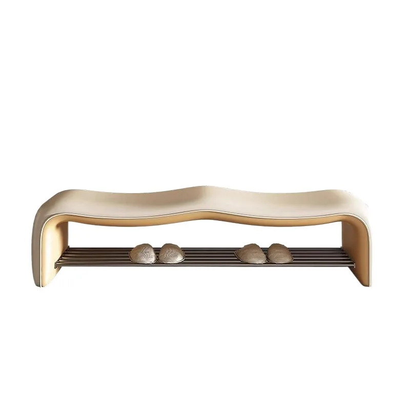 

Home door shoe stool entry designer cloakroom sofa against the wall long strip bedside stool