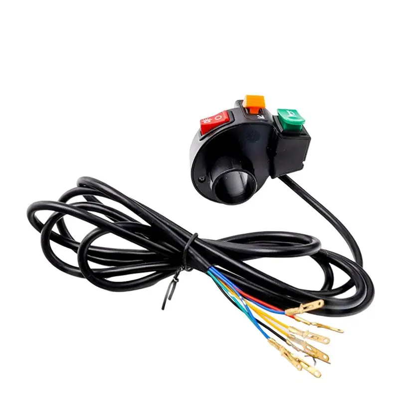 NEW HOT In Stock-Electric Scooter Handle Switch Turn Light Horn Head Light Control Switch 3-In-1 Switch For Citycoco Durable Eas