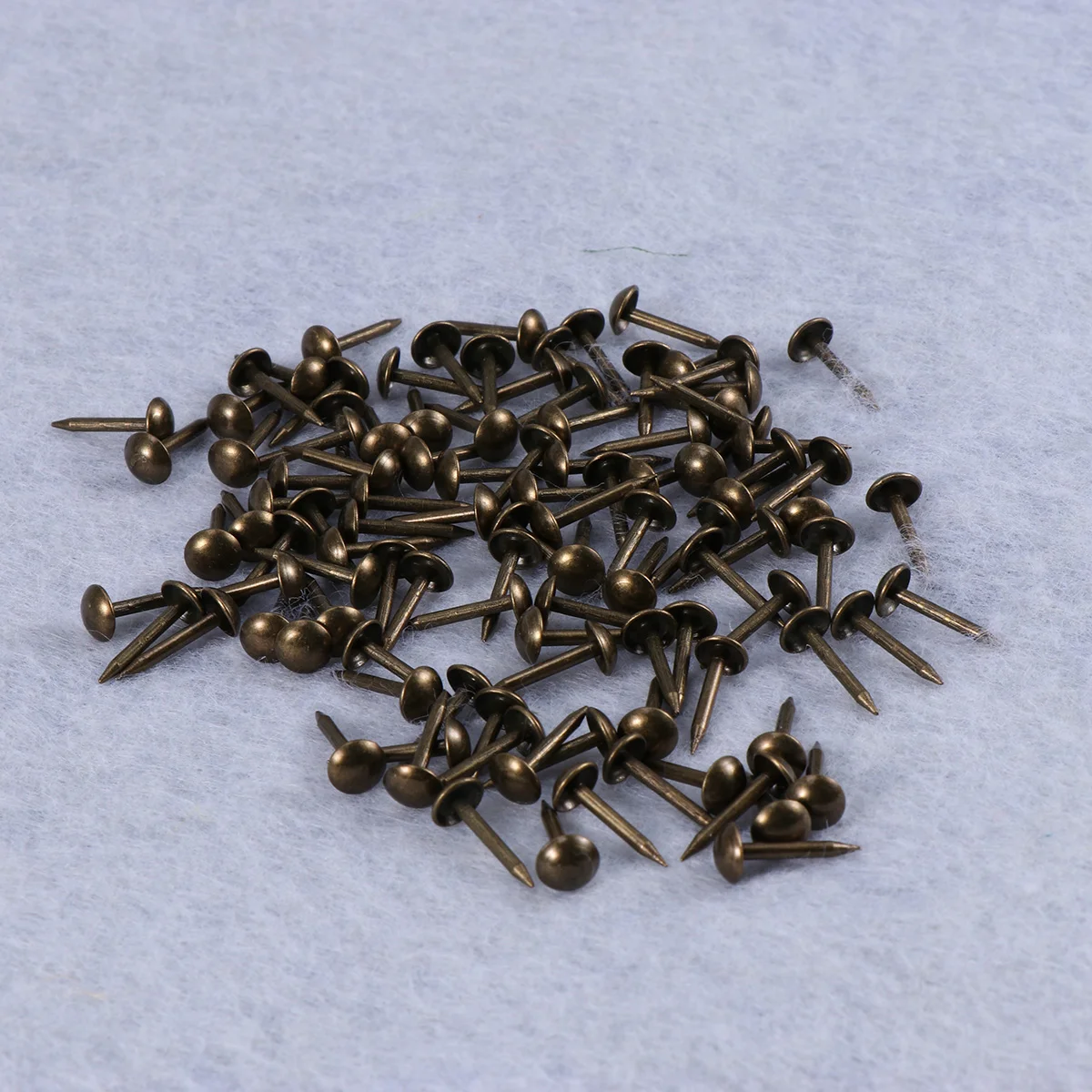 100pcs 6x14mm Bronze Decorated Door Nails Thickened Round Classical Nail Large-headed Nails Round Tack