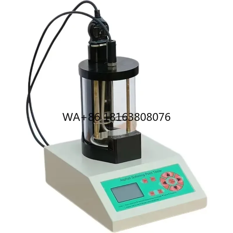 Computer Intelligent Automatic Asphalt Softening Point Tester HR-2806H Asphalt Softening Point Apparatus