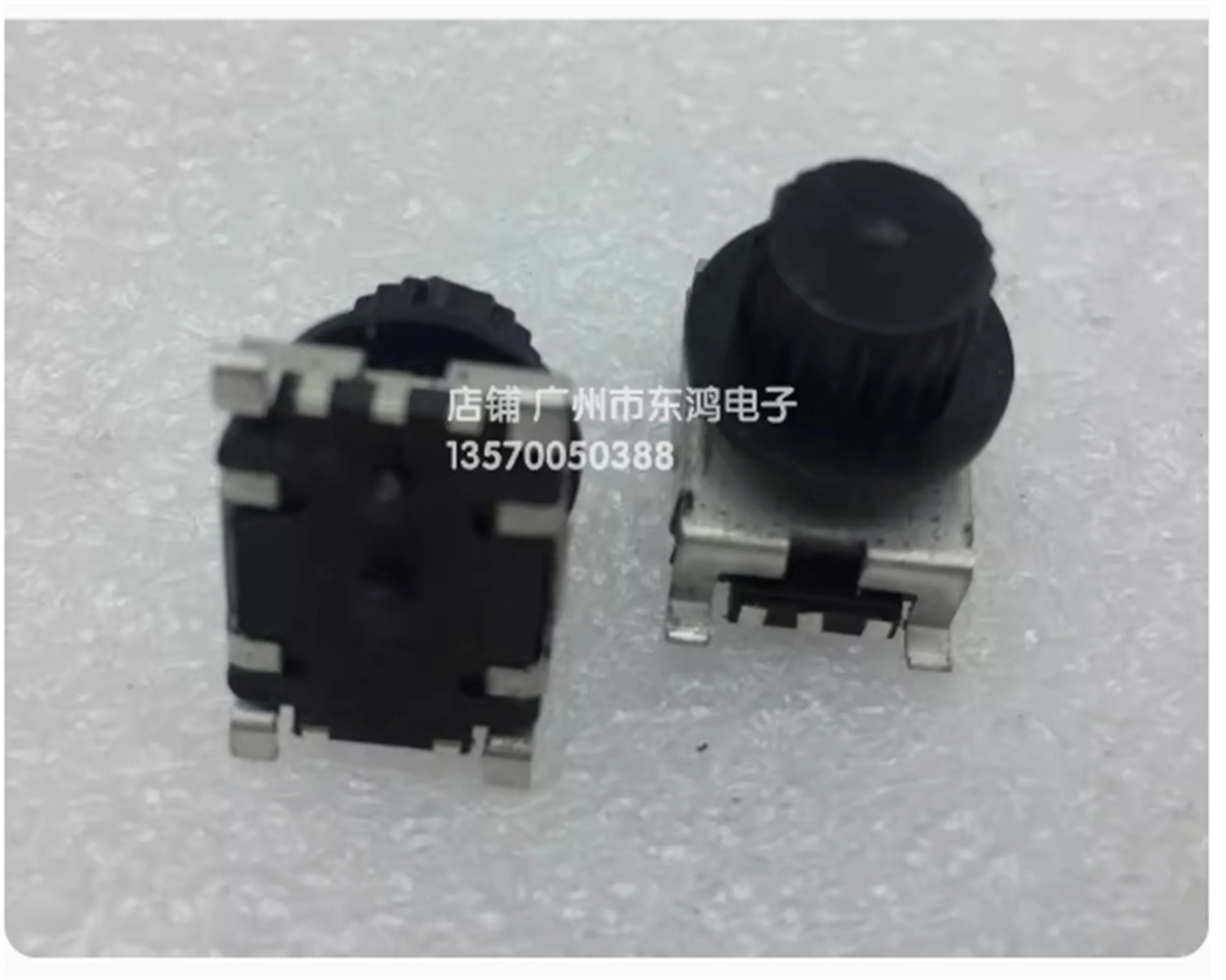 5 pcs Shengwei EC11 SMT encoder with switch, car navigation DVD volume switch, 30 o'clock position, 15 pulse axis, 10