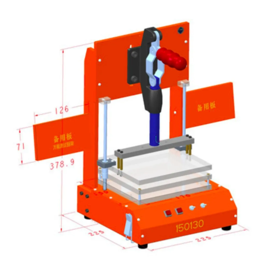 Imagem -06 - Pcb Printed Circuit Board Test Fixture Quadro de Teste Universal Jig Pcba Tool Bakelite Fixture Test Rack