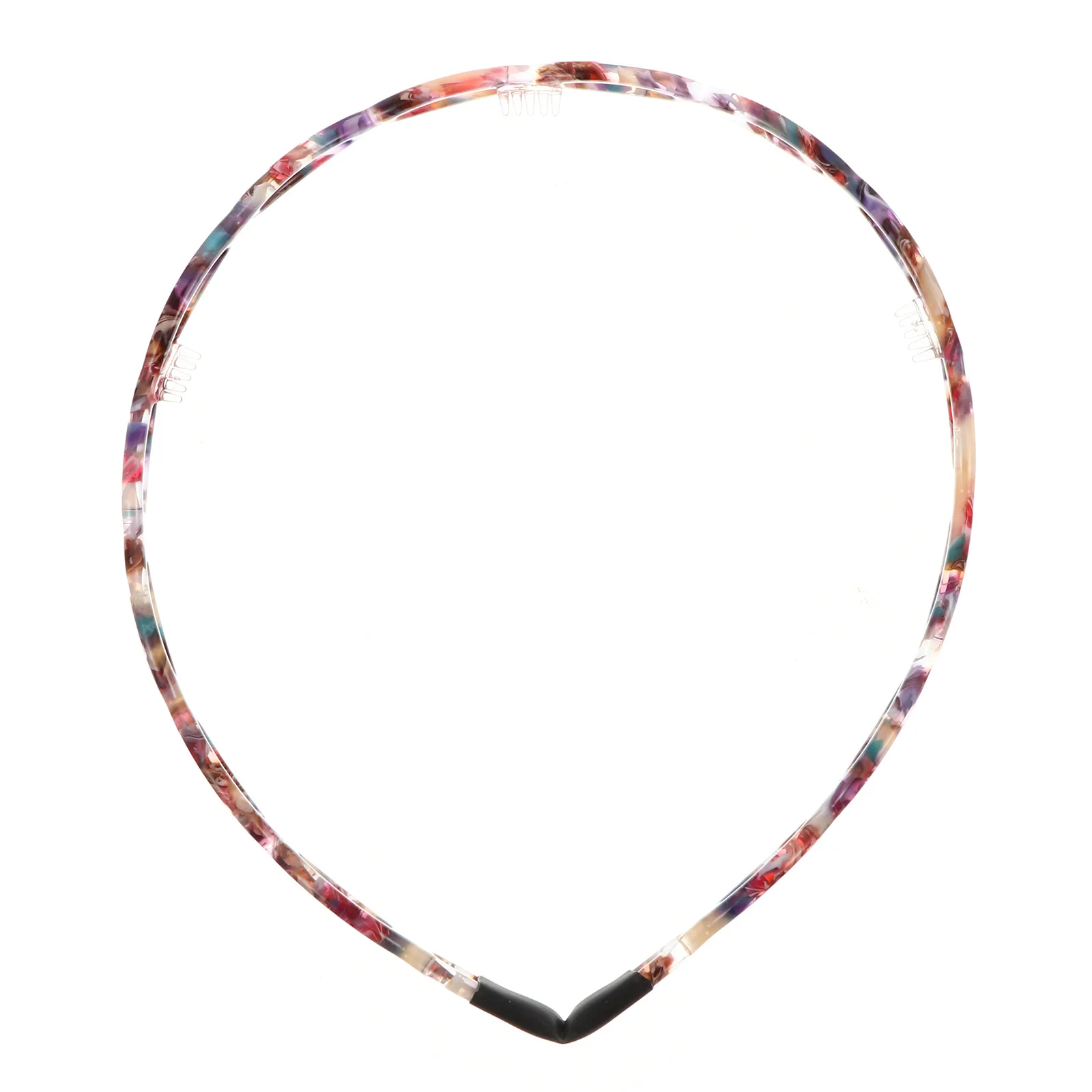 

Stylish Tortoiseshell Headband Compact Portable Hairband for Bath Face Cleaning Non-Slip Headdress Daily Wear Fashion Hair