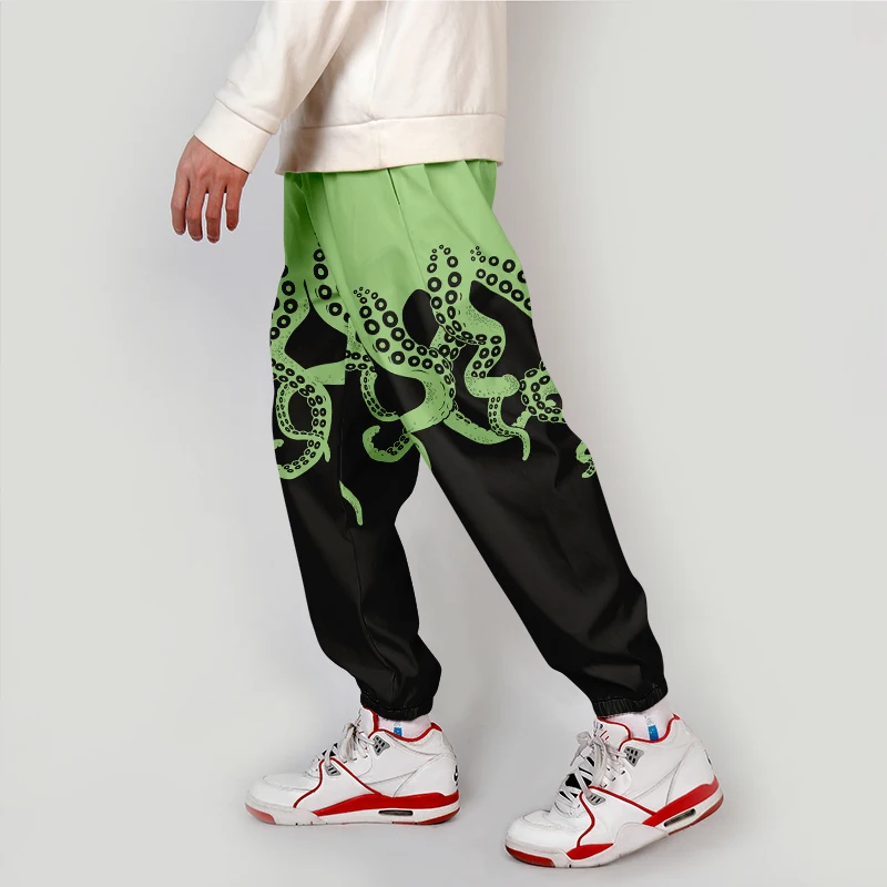 Cthulhu Old Dominator Guard Pants Octopus tentacle overalls