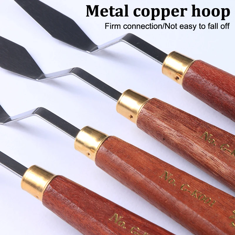 Künstler Spatel Palette Messer, Malerei Messer Set Malerei Mischen Schaber Edelstahl Palette Messer Malerei Kunst Spachtel