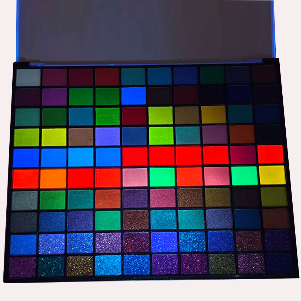 100색 전문가용 바디 페이스 페인트 키트 파티용 ﻿ 페이스 페인트 키트 수성 무독성 페이스 페인트 팔레트 수성