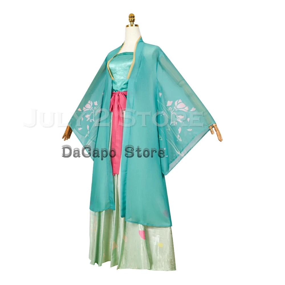 Maomao コスプレ衣装ウィッグ薬屋日記 S2 Mao Mao アニメコスプレ韓服古代の伝統的なドレスファンシー女性スーツ 2025