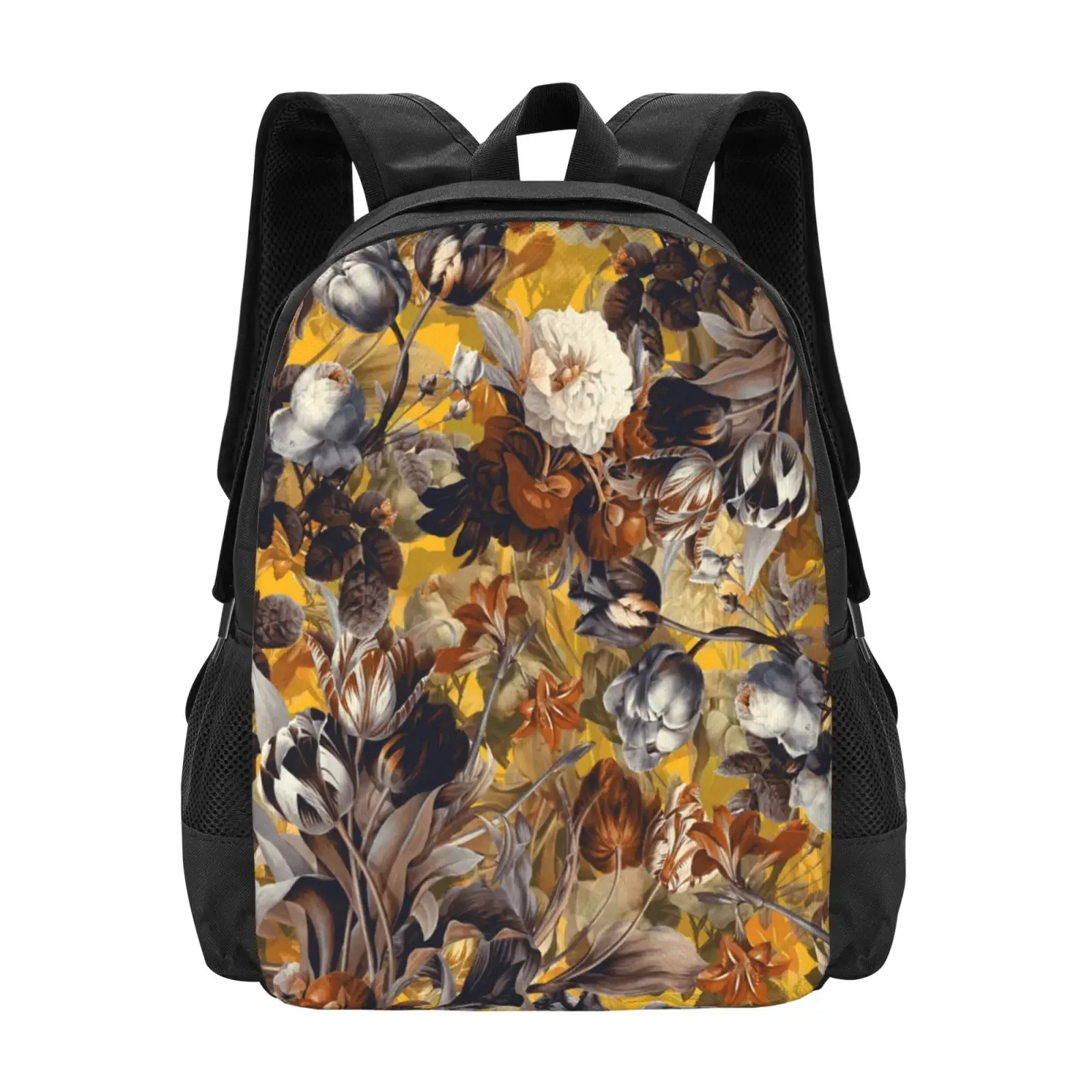 

Summer Botanical Vii Hot Sale Schoolbag Backpack Fashion Bags Summer Botanical Tropical Pattern Vintage Retro Leaf Nature