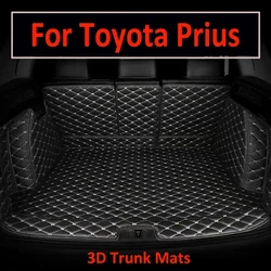 Car Trunk Mats For Toyota Prius XW30 2010 2011 2012 2013 2014 2015 Waterproof Dedicated Car Trunk Mats Car Accessories Interior