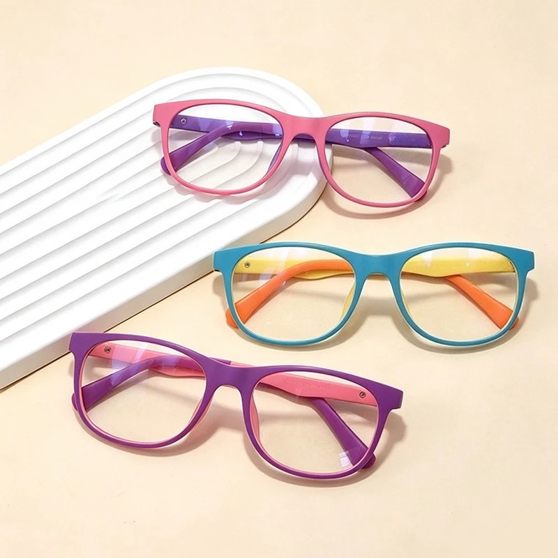 Fashion Dopamine Presbyopia Glasses Trendy Square-Frame Blue Light-Blocking High-Definition Reading Glasses for Men and Women