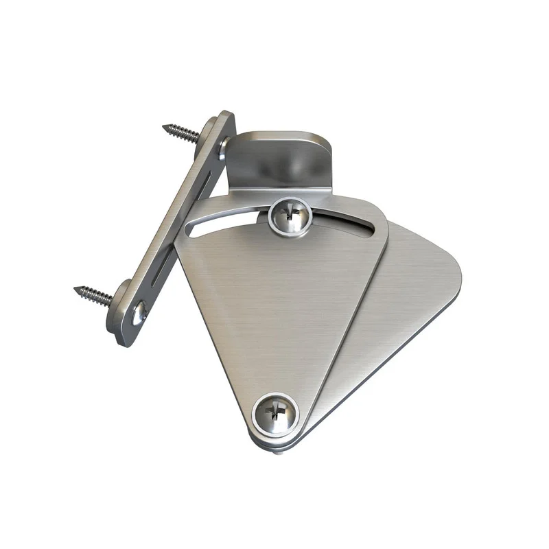 1set New Sliding Barn Door Lock stainless steel Pocket Door Garage and Shed Wood Gates Latch hasp safe door hardware Accessories